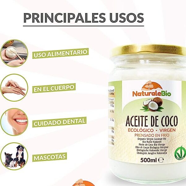 aceite de coco para el cuidado oral