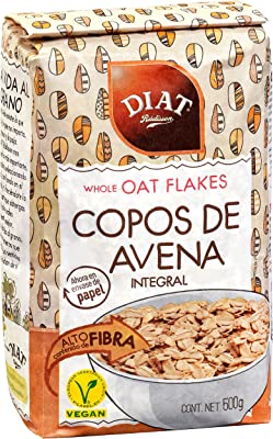 Los copos de avena (ver ofertas en amazon) son un clásico del desayuno, y por una buena razón. Es rica en fibra y puede ayudar a reducir los niveles de colesterol. 