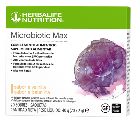 complemento alimenticio Microbiotic max de herbalife